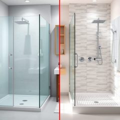 Prysznic walk-in czy niski brodzik w małej łazience: porównanie pod kątem montażu, bezpieczeństwa i funkcjonalności